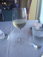 a glass of Moscato