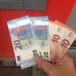 my first euros!!!
